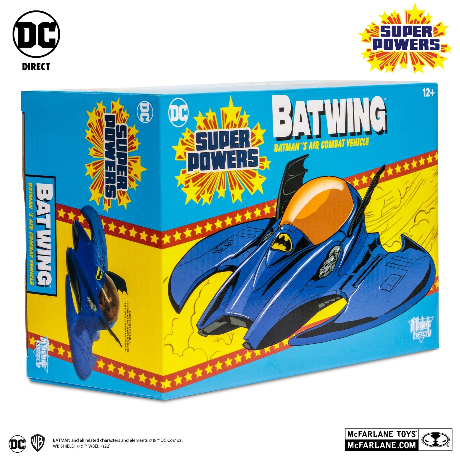 DC SUPER POWERS 5" VEHICLE BATWING