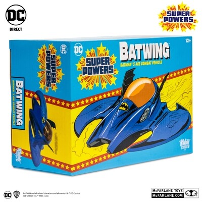 DC SUPER POWERS 5" VEHICLE BATWING