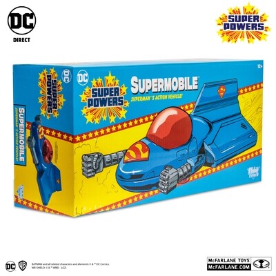 DC SUPER POWERS 5" VEHICLE SUPERMOBILE