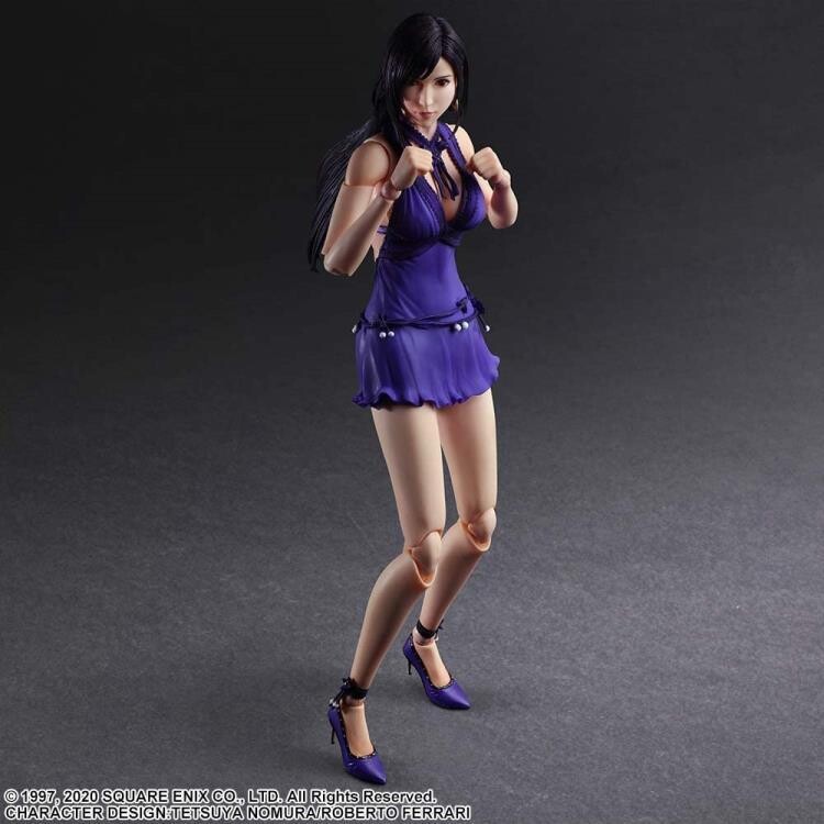 FINAL FANTASY VIIR PLAY ARTS KAI TIFA LOCKHART (DRESS VERSION)