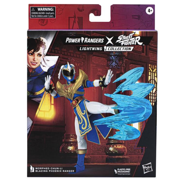 Power Rangers Lightning Collection X Street Fighter 6" Blazing Phoenix Chun-Li
