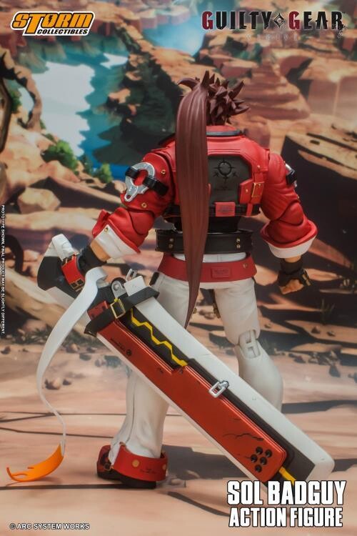STORM COLLECTIBLES Guilty Gear Strive Sol Badguy 1/12 Scale Figure