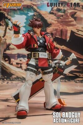 STORM COLLECTIBLES Guilty Gear Strive Sol Badguy 1/12 Scale Figure