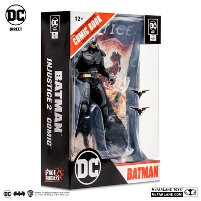 DC DIRECT COLLECTIBLES 7" PAGE PUNCHERS INJUSTICE 2: WAVE 1: BATMAN