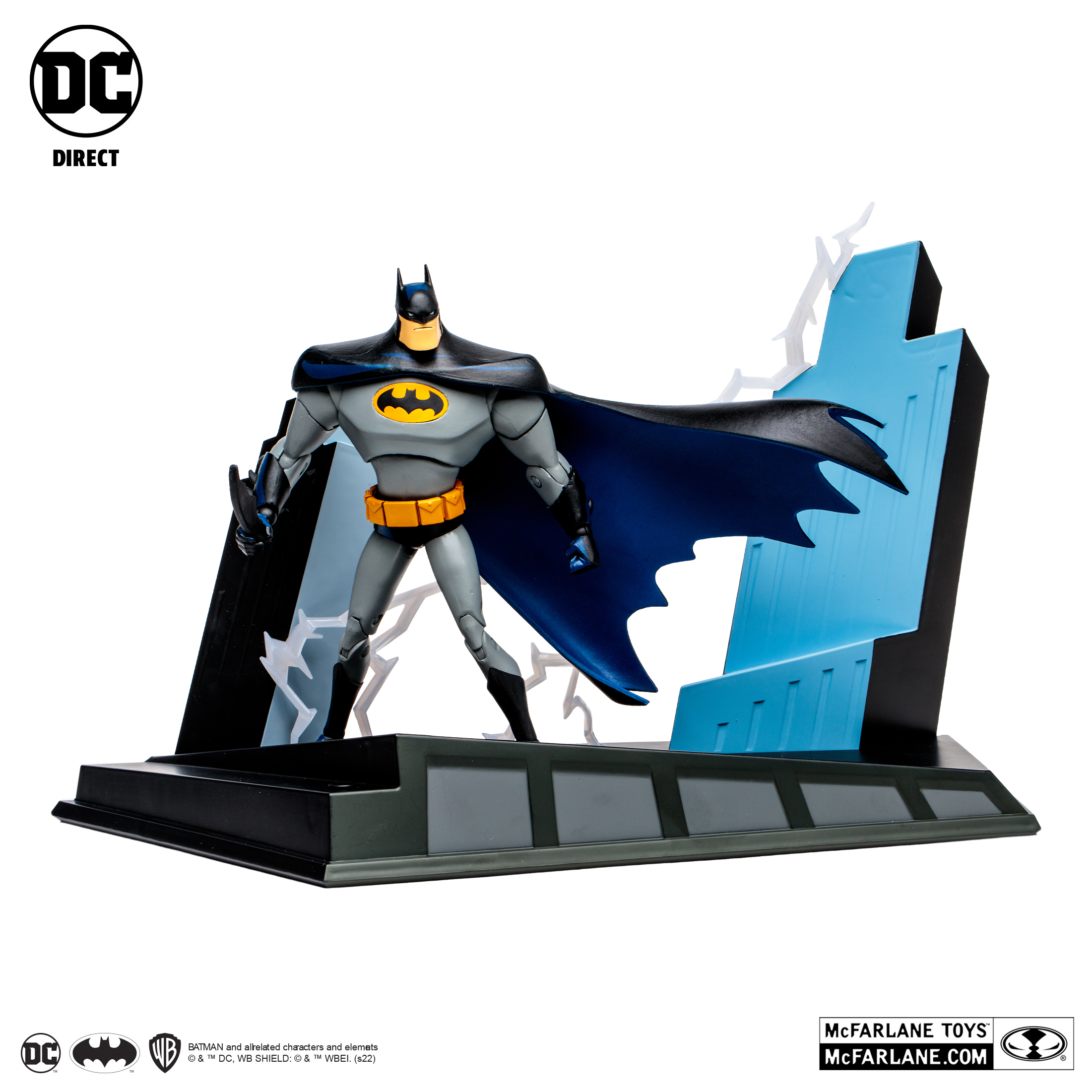 McFarlane Toys DC Comics Designer Edition Batman the Animated Series 30th  Anniversary NYCC Exclusive Action Figure (MULTIVERSE)