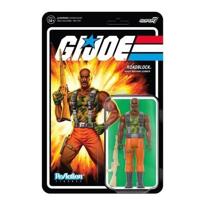 Super7 - G.I. Joe ReAction Roadblock Figure