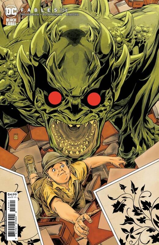 FABLES #154 CVR B BUCKINGHAM CARD STOCK VAR (MR) DC COMICS (31st August 2022) FABLES #154 CVR B BUCKINGHAM CARD STOCK VAR (MR) DC COMICS (31st August 2022)