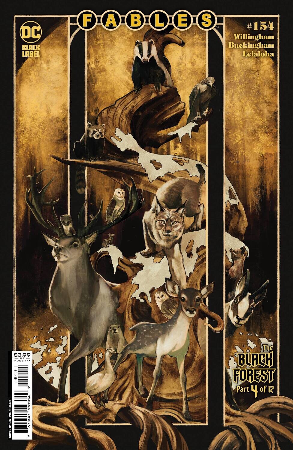 FABLES #154 CVR A KHALIDAH (MR)
DC COMICS
(31st August 2022)