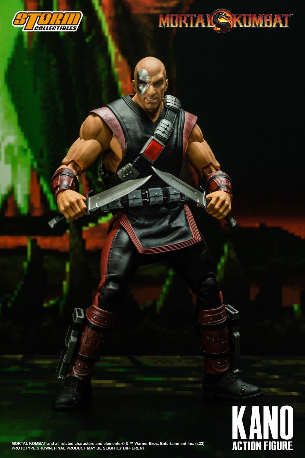 STORM COLLECTIBLES Mortal Kombat Kano 1/12 Scale Figure