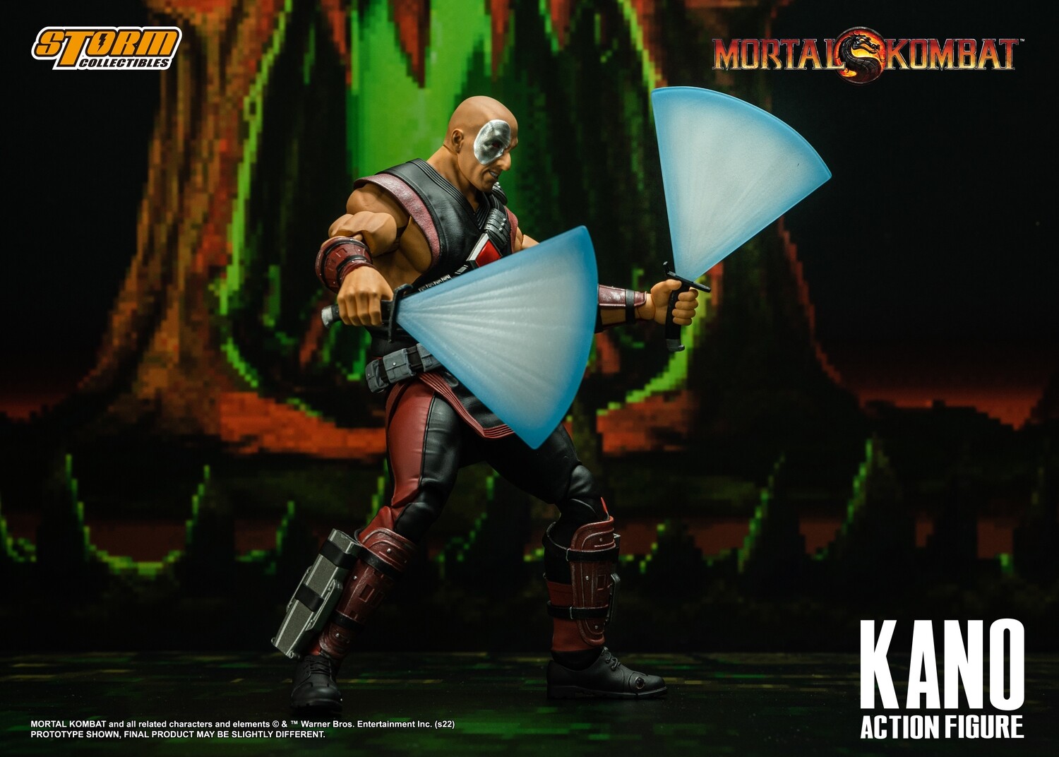 モータルコンバット ストーム コレクタブルズ カノ 1/12 Mortal Kombat 
