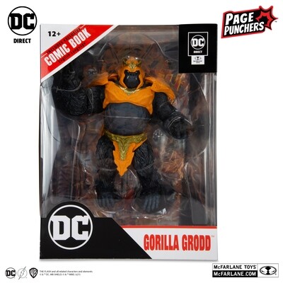 DC DIRECT COLLECTIBLES 7" PAGE PUNCHERS FLASH WAVE 1: GORILLA GRODD MEGAFIG