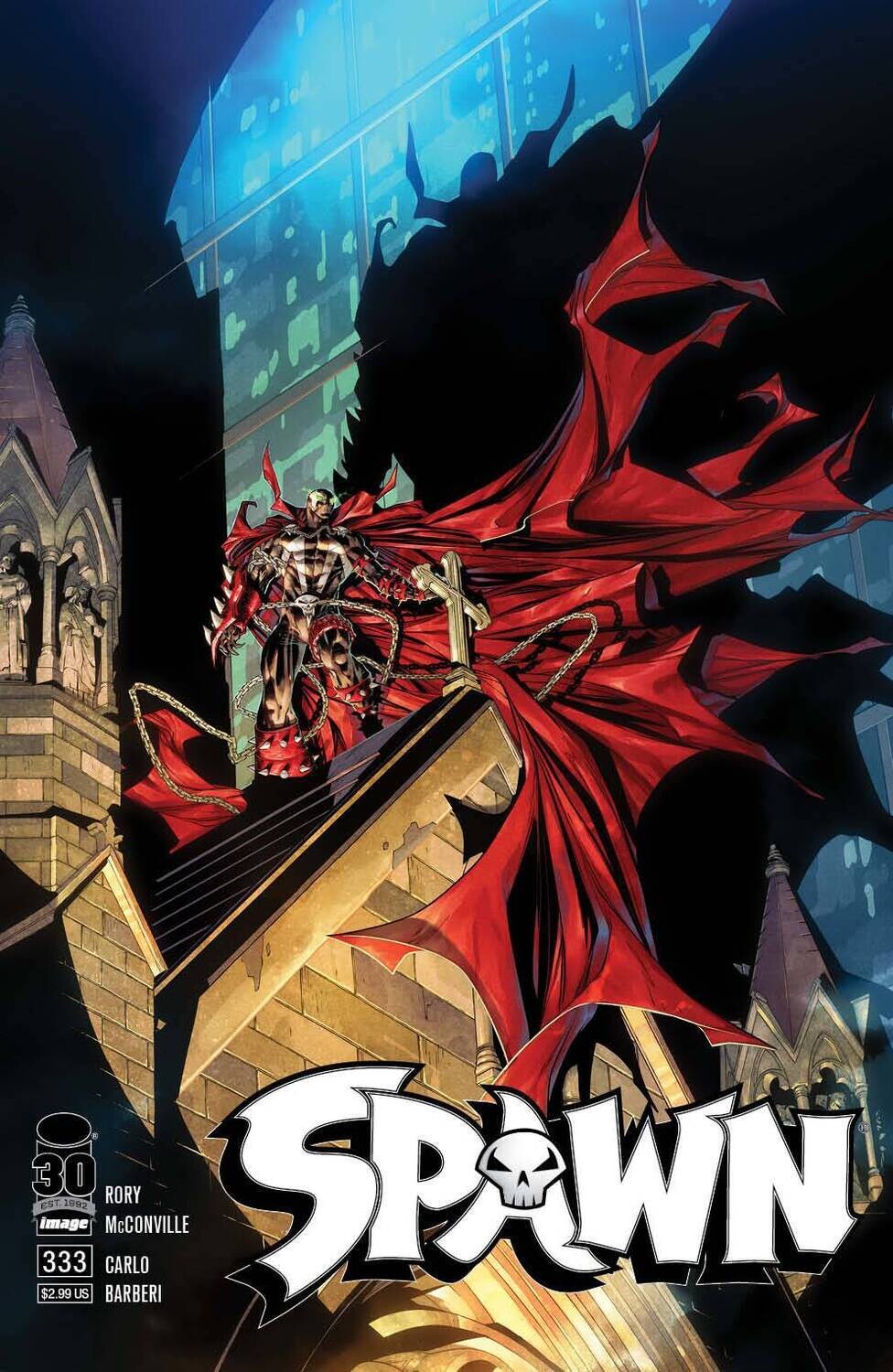 SPAWN #333 CVR B BARBERI
IMAGE COMICS
(7th September 2022)