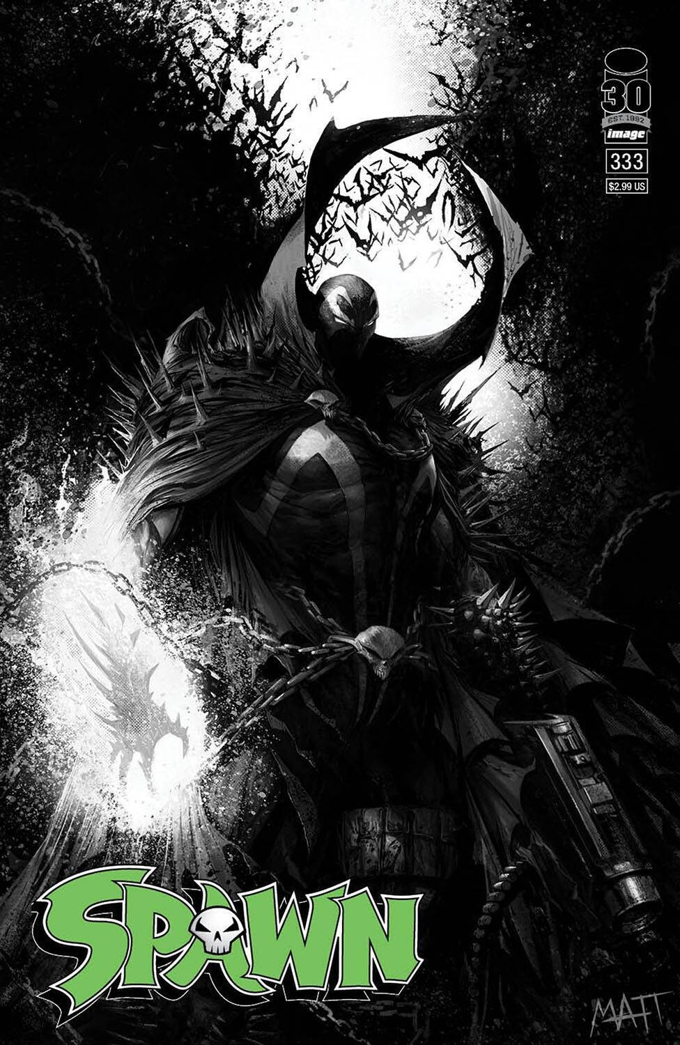 SPAWN #333 CVR A MATTINA IMAGE COMICS (7th September 2022)