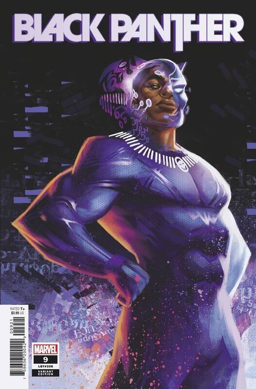 BLACK PANTHER #9 MANHANINI VAR 
MARVEL COMICS
(7th September 2022)