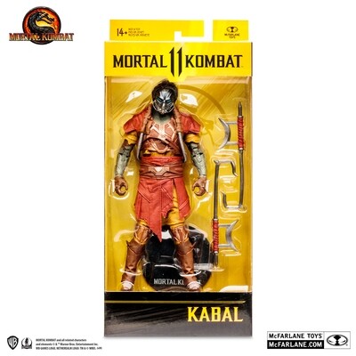 McFarlane Toys 7" Mortal Kombat - Rapid Red Kabal Action Figure