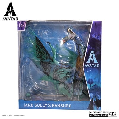 Avatar 1 Movie Jake Sully's Banshee MegaFig Action Figure