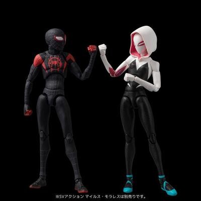 【未使用品】千値練 SPIDER-GWEN & SPIDER-HAM 千値練 SVアクション スパイダー・グウェン＆スパイダーハム レビュー