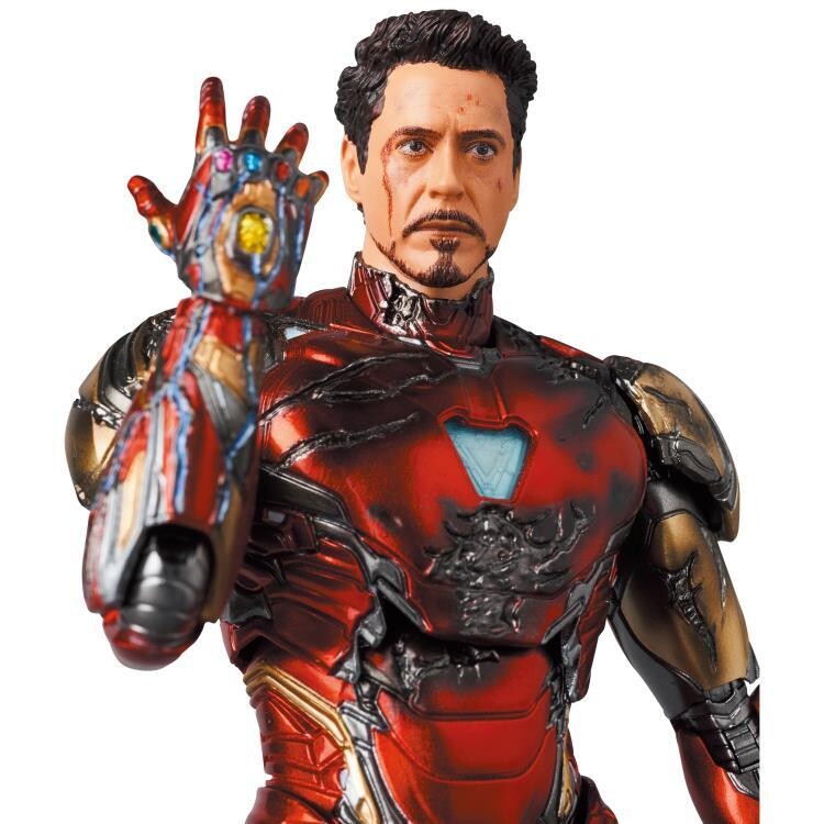 Medicom MAFEX Avengers: Endgame No.195 Iron Man Mark 85 (Battle Damaged)