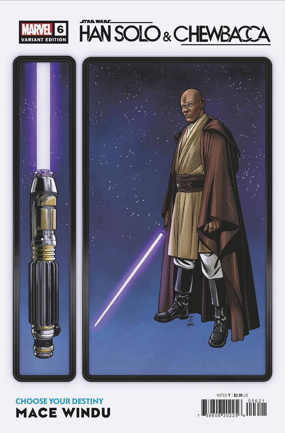 STAR WARS HAN SOLO CHEWBACCA #6 SPROUSE CHOOSE YOUR DESTINY
MARVEL COMICS
(28th September 2022)