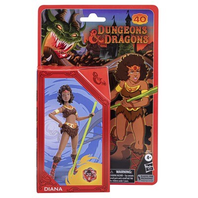 Dungeons & Dragons Cartoon Classics 6" Scale Diana the Acrobat