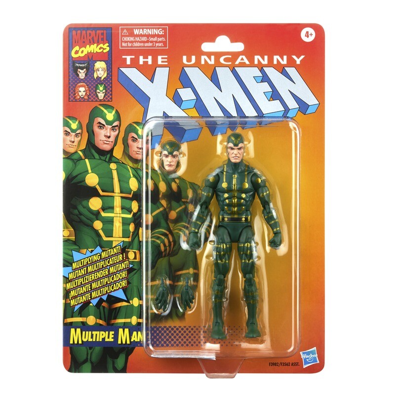 Marvel Legends 6 Marvel Legends 6" X Men Retro Wave 2 Multiple Man