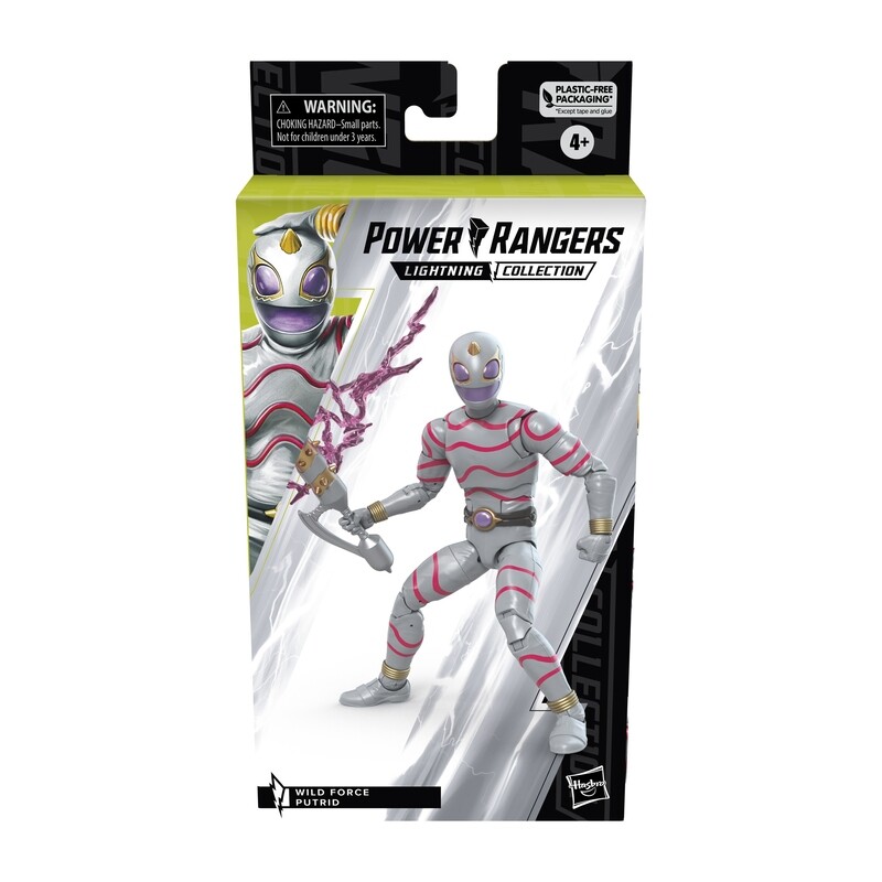 **OPENED / COMPLETE** Power Rangers Lightning Collection Wave 13 - Wild Force Putrid Action Figure