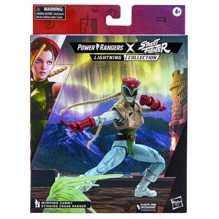 Power Rangers Lightning Collection X Street Fighter 6" Cammy Stinging Crane Ranger