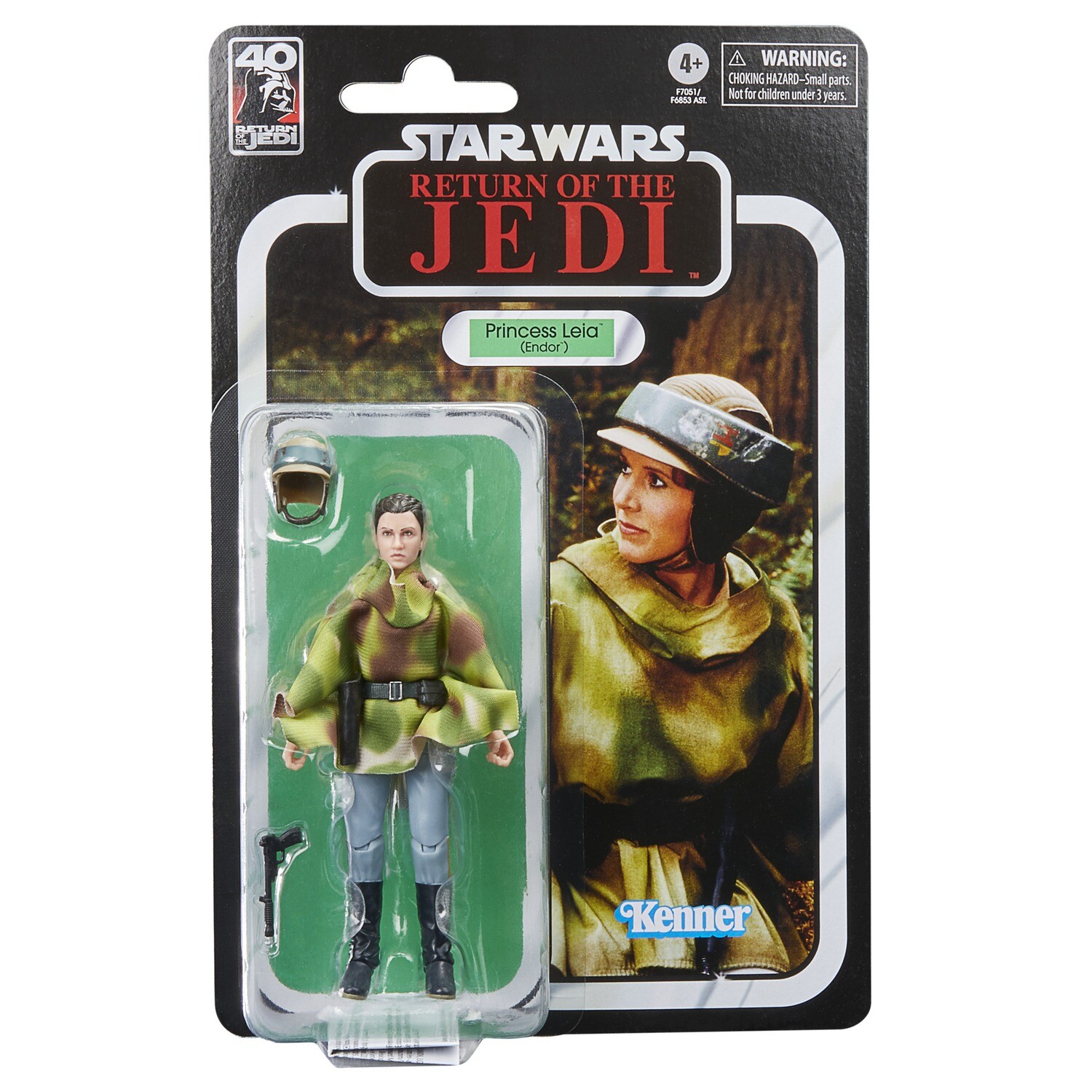 Star Wars The Black Series 6" Princess Leia (Endor) (40th Anniversary ROTJ)