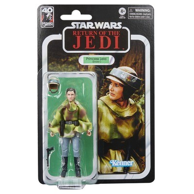 Star Wars The Black Series 6" Princess Leia (Endor) (40th Anniversary ROTJ)