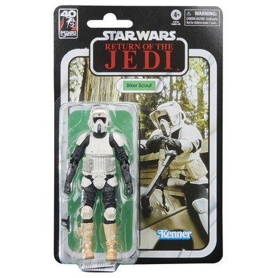 Star Wars The Black Series 6" Biker Scout Trooper (40th Anniversary ROTJ)