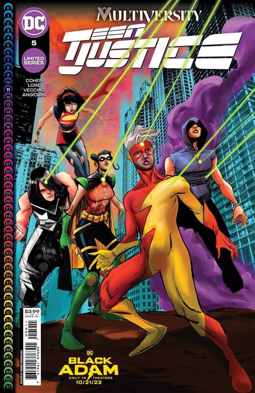 MULTIVERSITY TEEN JUSTICE #5 (OF 6) CVR A RODRIGUEZ
DC COMICS
(5th October 2022)