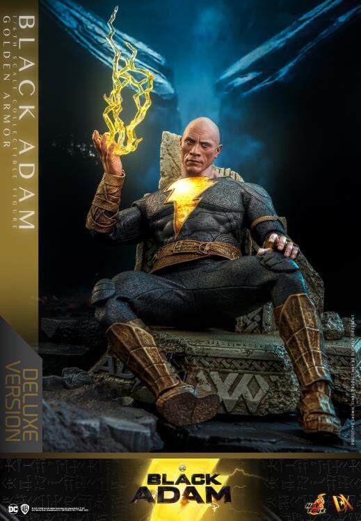 Hot Toys DC BLACK ADAM (DELUXE GOLDEN ARMOR EDITION) 1/6 ACTION FIGURE