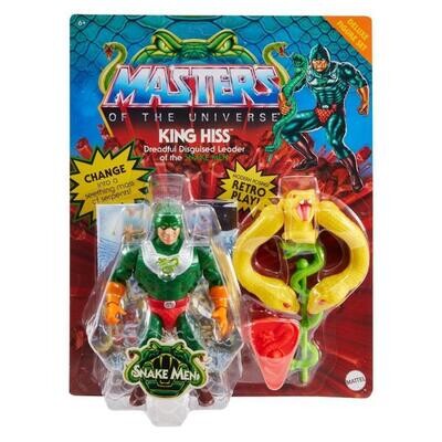 Masters of the Universe Origins Masters of the Universe: Origins DELUXE KING HISS (SNAKE MEN)