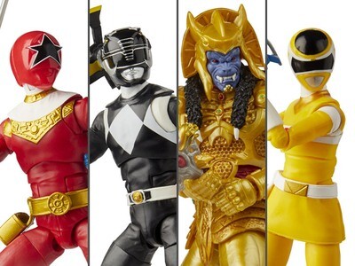 Power Rangers Lightning Collection Wave 6 - Set of 4