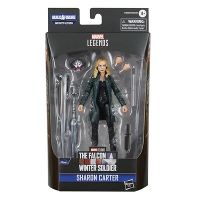 Marvel Legends 6" Disney Plus Sharon Carter Agent 13 (INFINITY ULTRON BAF)