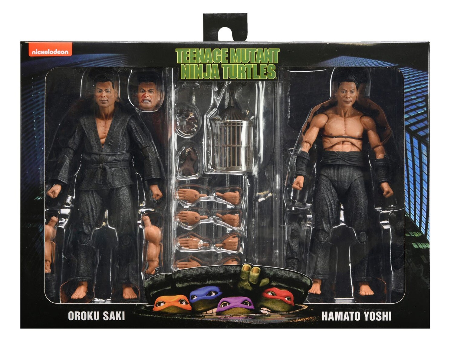 NECA 7" SCALE TMNT MOVIE Ultimate Shadow Warriors 2 Pack