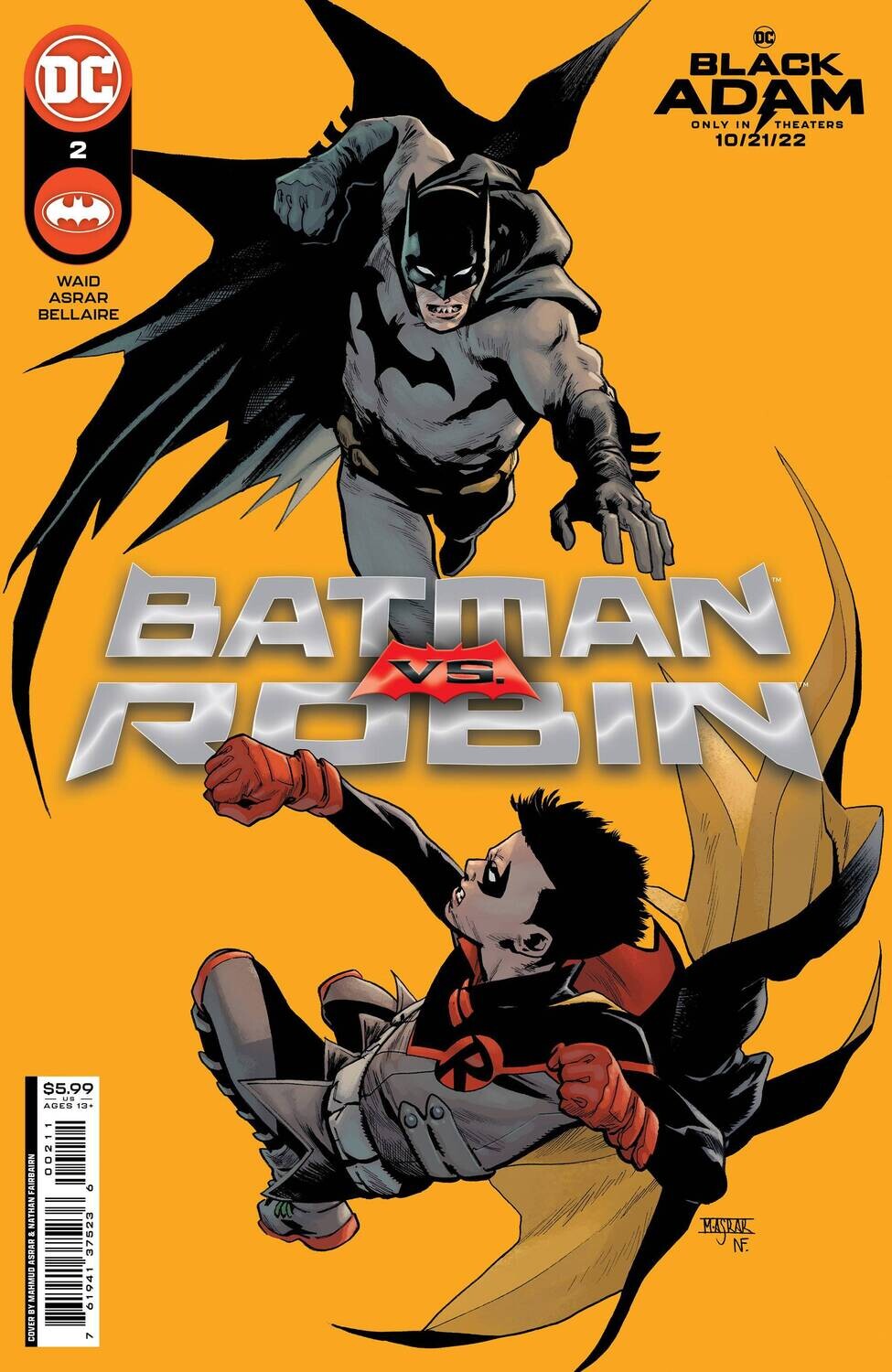 BATMAN VS ROBIN #2 (OF 5) CVR A ASRAR
DC COMICS
(12th October 2022)