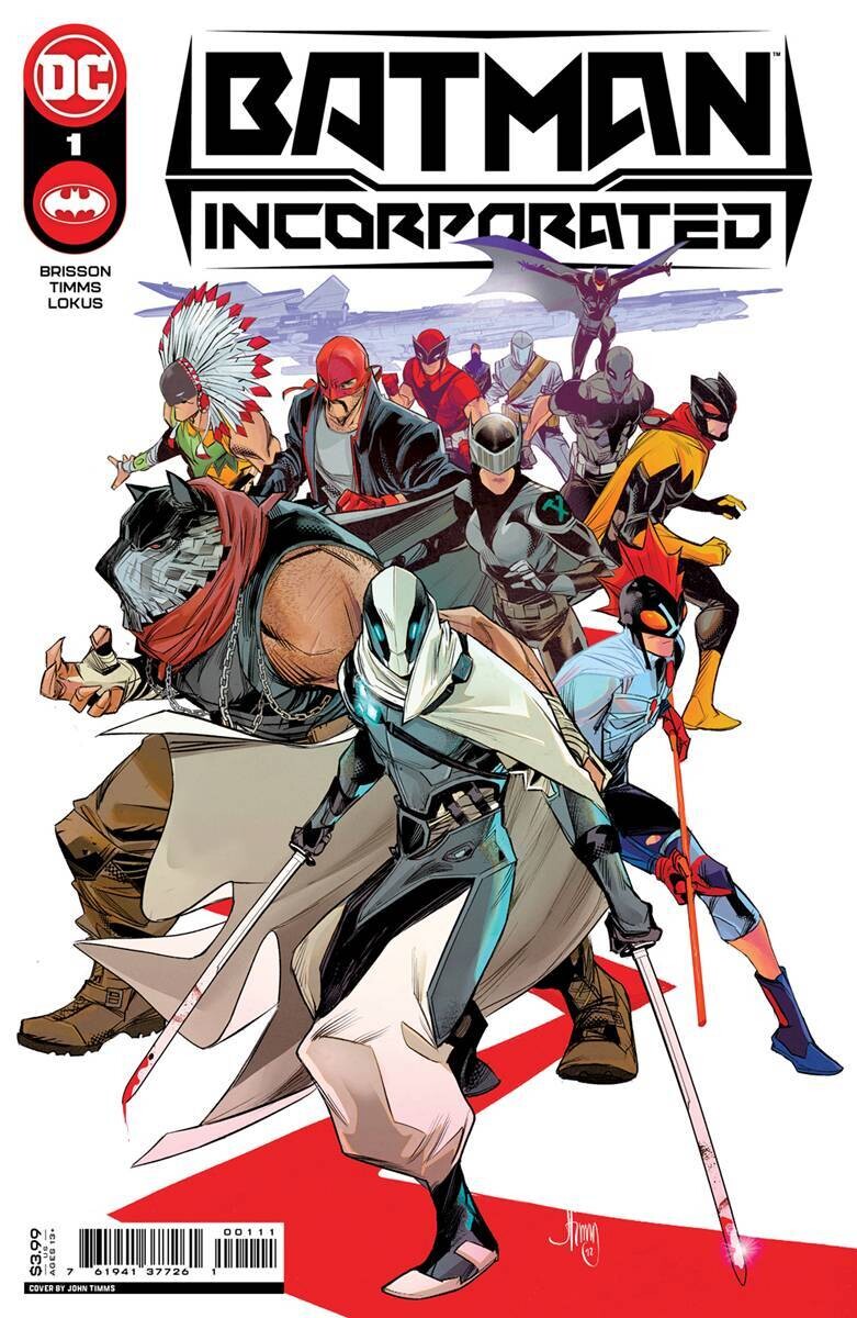 BATMAN INCORPORATED #1 CVR A TIMMS
DC COMICS
(12th October 2022)