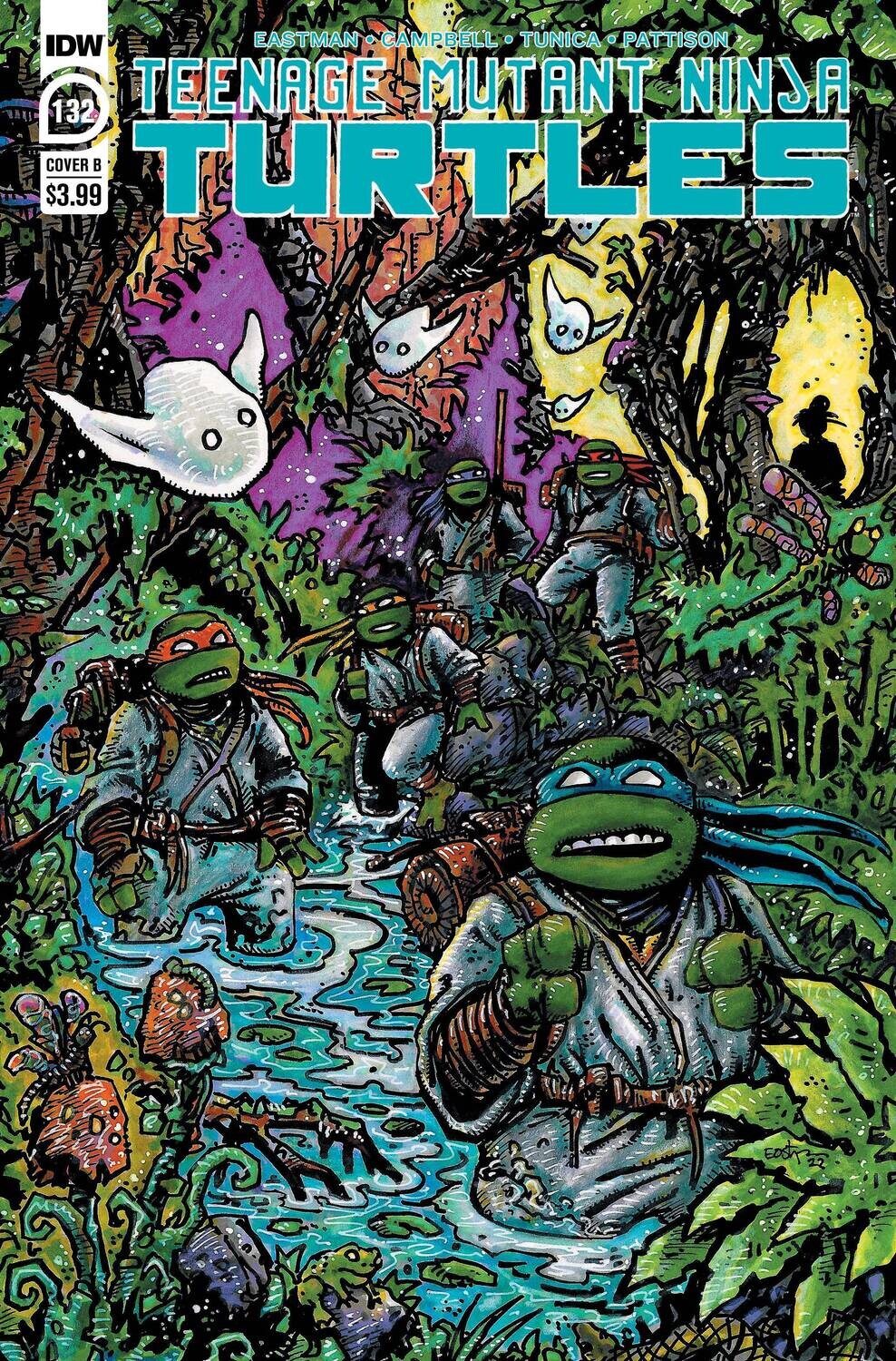 TMNT ONGOING #132 CVR B EASTMAN
IDW PUBLISHING
(19th October 2022)