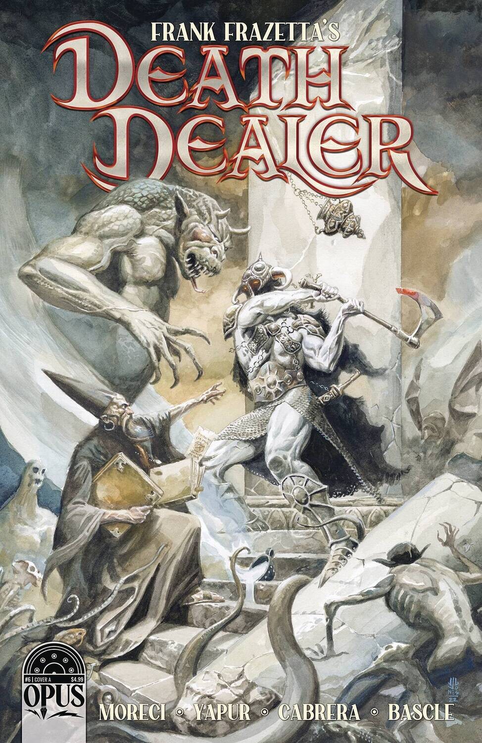 FRANK FRAZETTA DEATH DEALER #6 CVR A JONES
OPUS COMICS
(19th October 2022)
