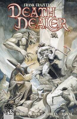 FRANK FRAZETTA DEATH DEALER #6 CVR A JONES
OPUS COMICS
(19th October 2022) FRANK FRAZETTA DEATH DEALER #6 CVR A JONES
OPUS COMICS
(19th October 2022)