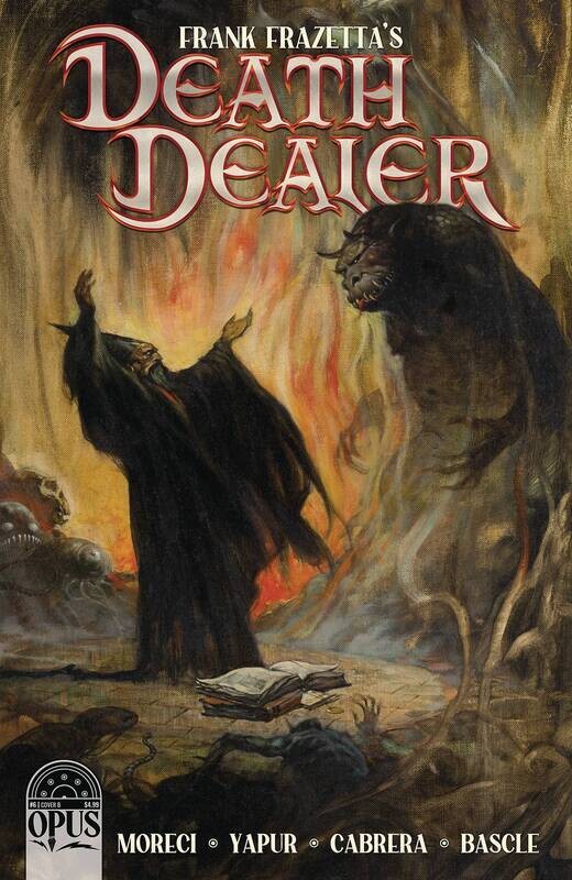 FRANK FRAZETTA DEATH DEALER #6 CVR B FRAZETTA
OPUS COMICS
(19th October 2022)
