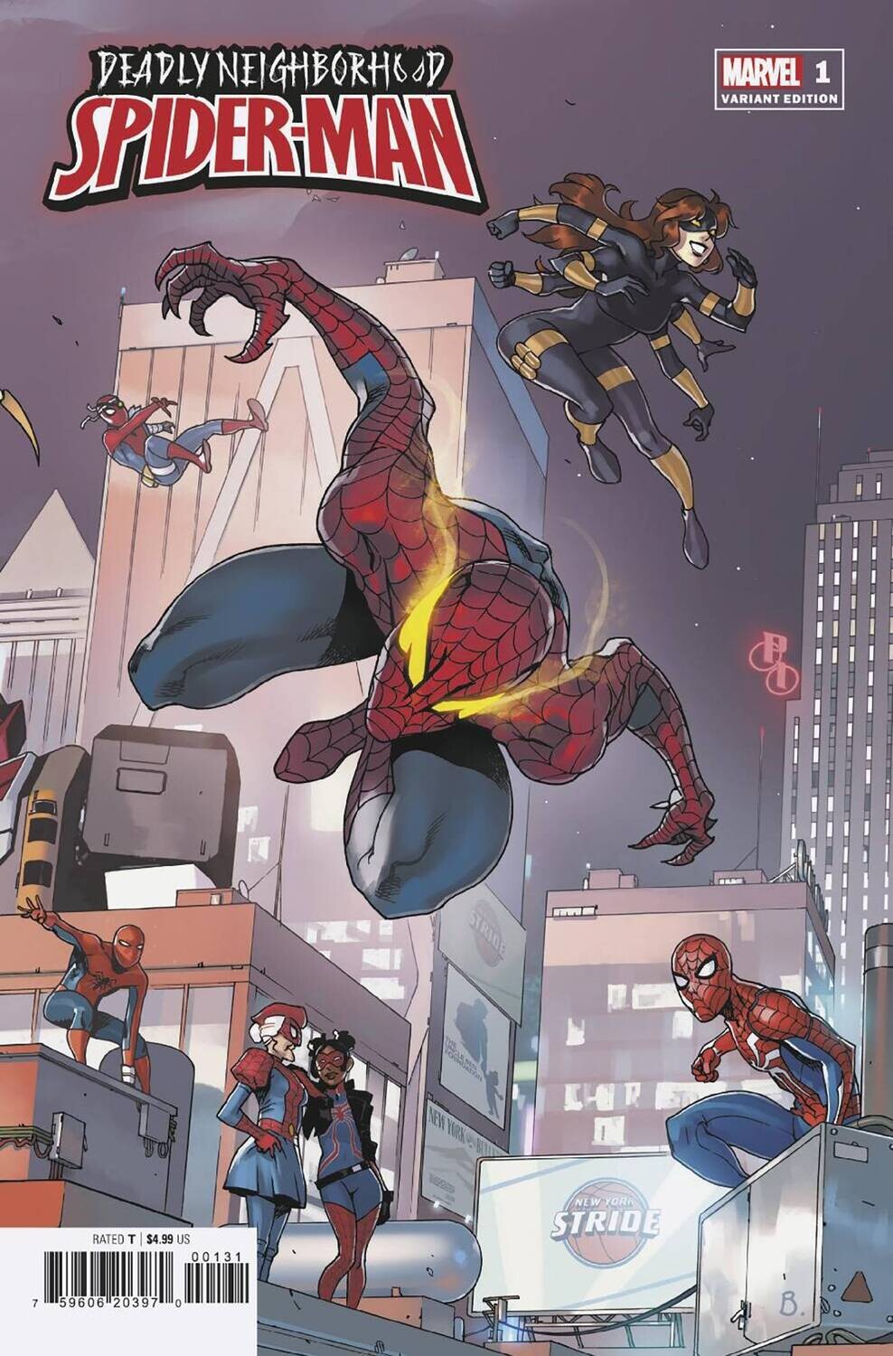 DEADLY NEIGHBORHOOD SPIDER-MAN #1 (OF 5) BENGAL CONNECT VAR
MARVEL COMICS
(19th October 2022)