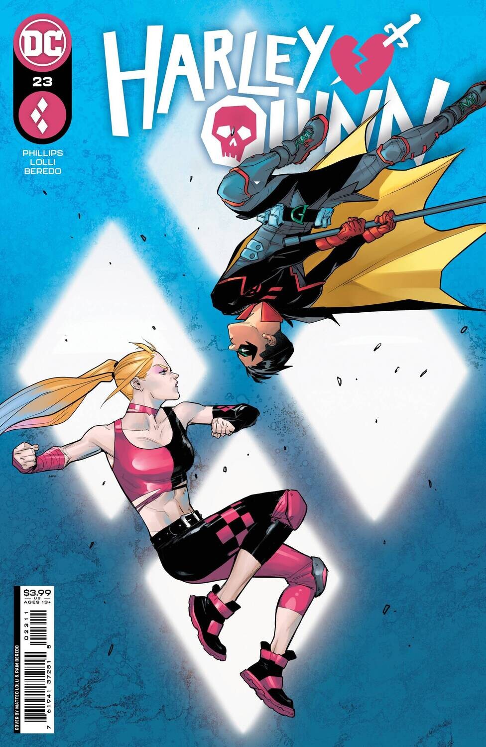 HARLEY QUINN #23 CVR A LOLLI
DC COMICS
(26th October 2022)