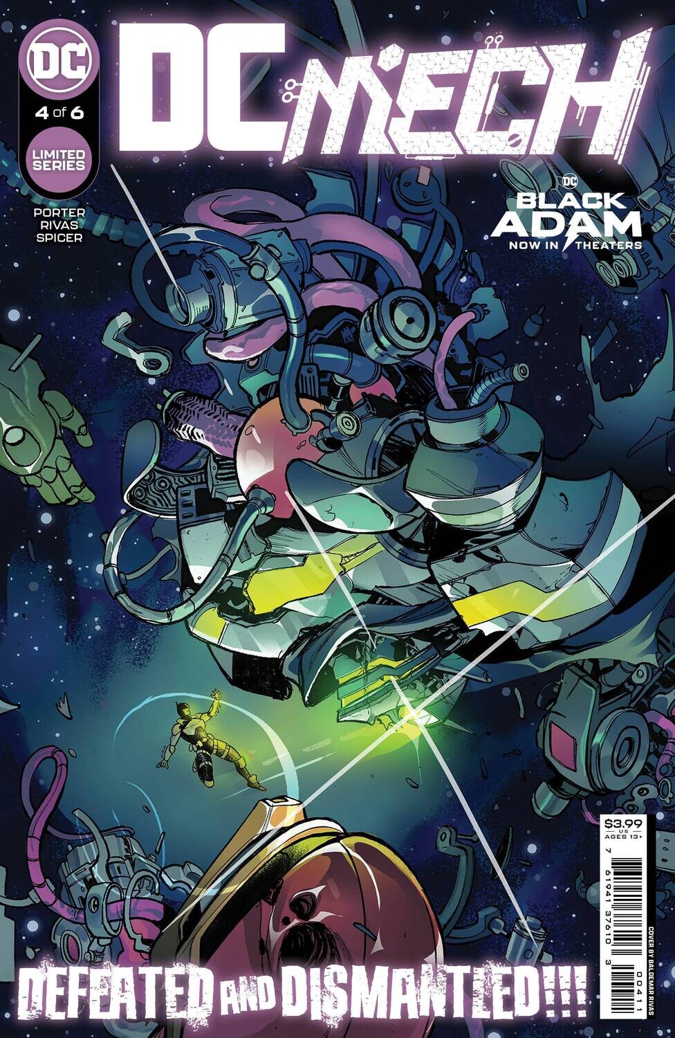 DC MECH #4 (OF 6) CVR A RIVAS
DC COMICS
(26th October 2022)