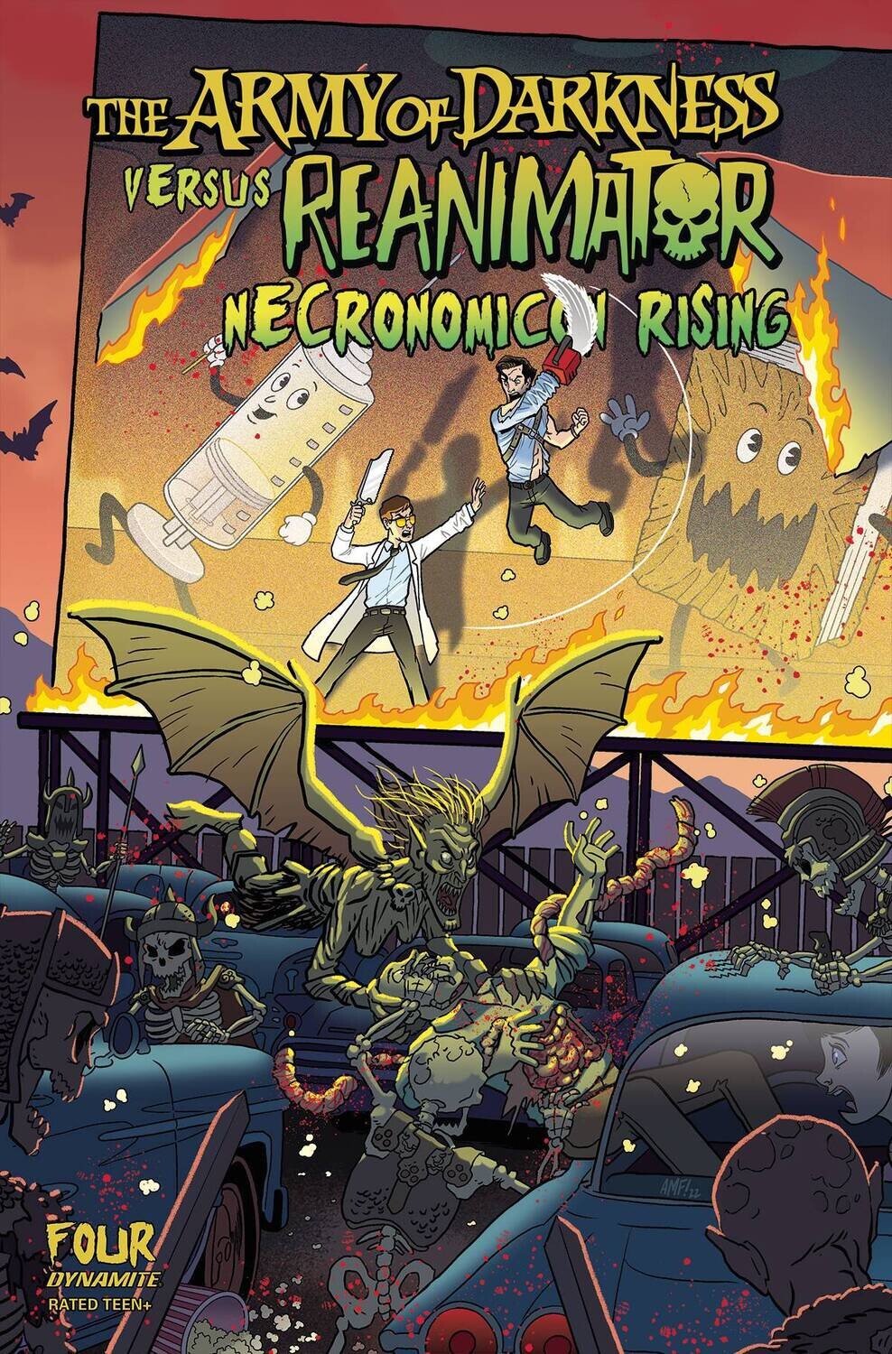 AOD VS REANIMATOR NECRONOMICON RISING #4 CVR A FLEECS
DYNAMITE
(26th October 2022)