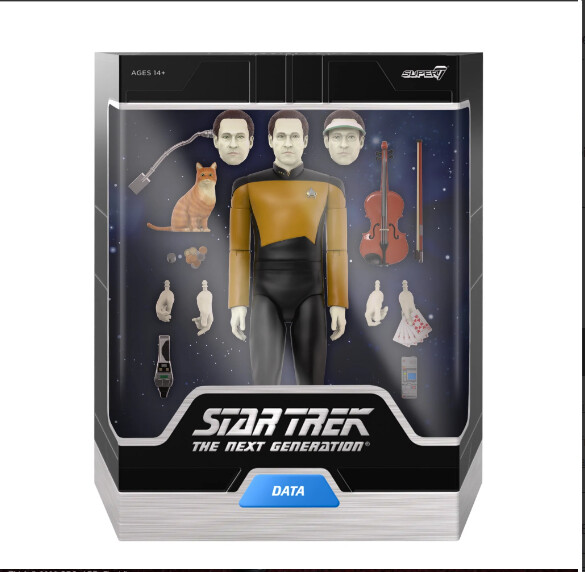 Super7 Star Trek The Next Generation ULTIMATES! Wave 1 - Data