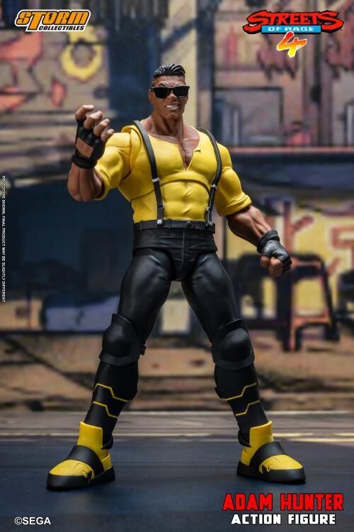 STORM COLLECTIBLES Streets Of Rage 4 Adam Hunter 1/12 Scale Figure