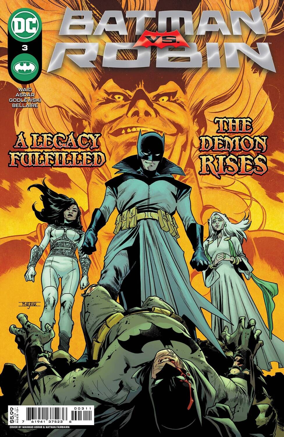 BATMAN VS ROBIN #3 (OF 5) CVR A ASRAR
DC COMICS
(9th November 2022)