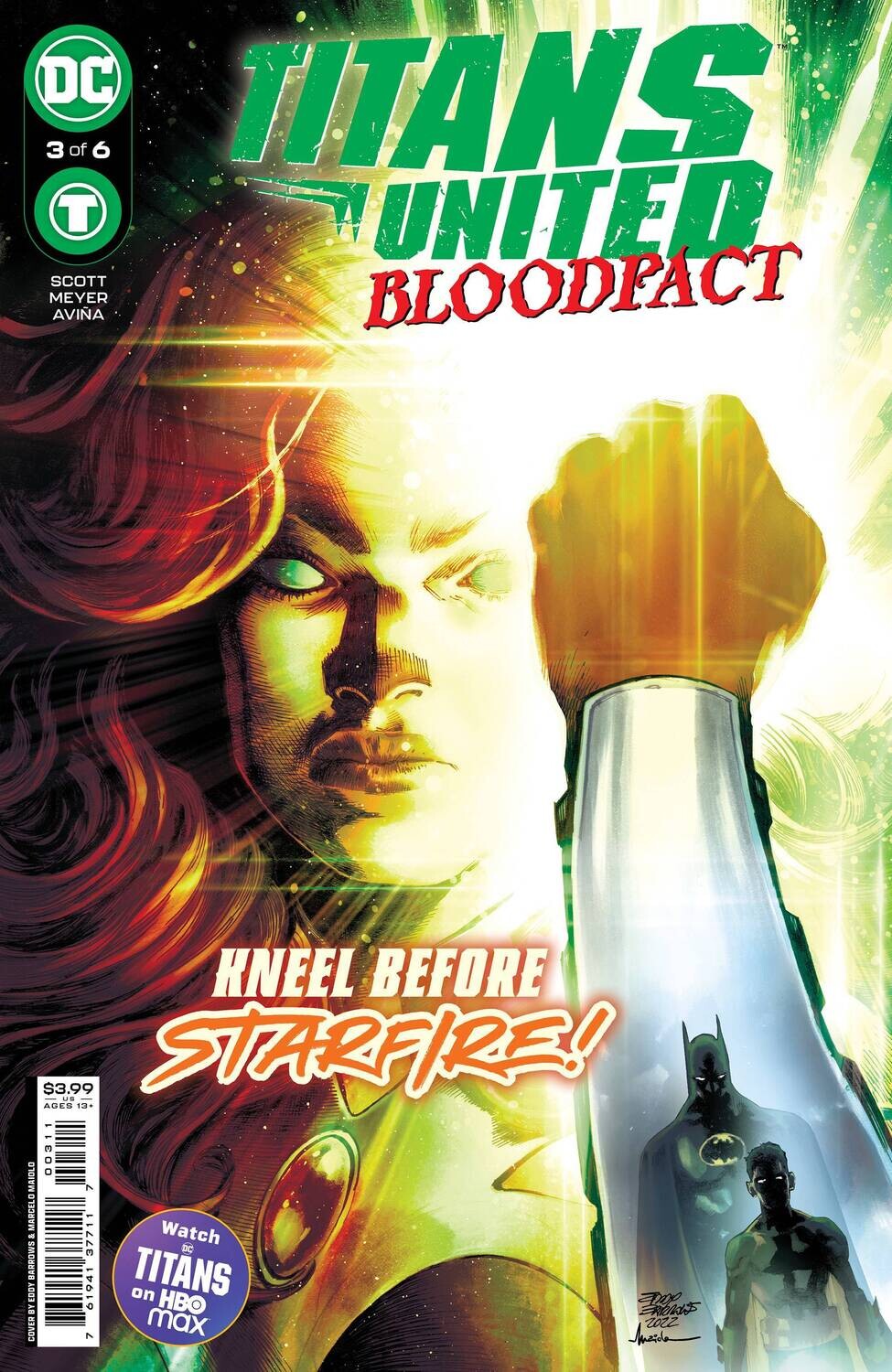 TITANS UNITED BLOODPACT #3 (OF 6) CVR A BARROWS
DC COMICS
(16th November 2022)